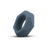 Boners Cockring Met Diamant Design - Grijs - PlayForFun